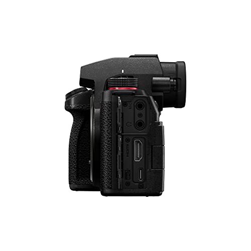 Panasonic LUMIX DC-S5 II, Cámara Sin Lente De Marco Completo, Sin Espejo,4K 60P y 6k 30P Grabación, Pantalla Movible, Wi-Fi, Phase Hybrid AF 779 Puntos, IS Activo, Batería De Repuesto, Negro