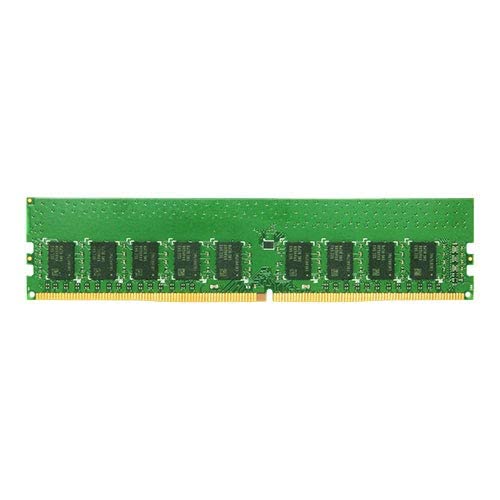 Synology - DDR4 - Module - 16 GB - DIMM 288-pin - 2666 MHz / PC4-21300 - 1.2 V - unbuffered - ECC - for Synology SA3200, RackStation RS1619, RS2418, RS2818, RS3618, Unified Controller UC3200