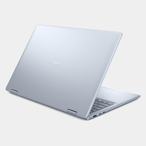 DELL 16 Plus 2 en 1 Portátil Convertible DB06250 16" 2K Táctil, Intel Core Ultra 7 Series 2, Intel ARC, 16 GB RAM, 512 GB SSD, Win 11 Home,Teclado retroiluminado QWERTY Español – Ice Blue