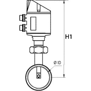 RIEGLER 135871-DFMM15-12 Caudalímetro DN 15, R 1/2, 0,2-90 m³/h, 1 unidad