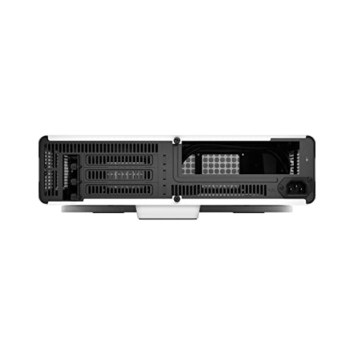 Fractal Design Ridge White - PCIe 4.0 Riser Card Included - 2X 140mm PWM Aspect Fans Included - Type C USB - m-ITX PC Gaming Case