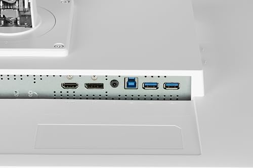 iiyama XUB2792QSU-W6 27" Blanco Panel IPS, 2560x1440100Hz, 0,4ms (MPRT), FreeSync, 15cm Regulable en Altura, Pivotante, 250cd/m², HDMI, DisplayPort, Altavoces, USB 4x3.2