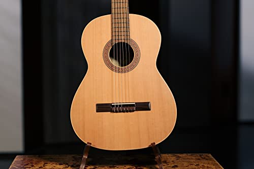 Ortega R180 - Guitarra clásica (cedro y bubinga, tamaño 4/4), color natural
