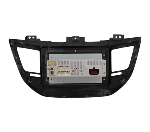Radio de Coche para Hyundai Tucson Negro (con navegación, cámara de visión Trasera y Amplificador Kenwood de Serie) Android GPS Bluetooth WiFi USB Dab+ Touchscreen 9" 4core Carplay AndroidAuto