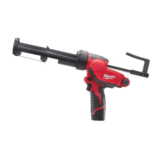 Pistola de químicos 1 batería M12 Li Ion 2,0Ah, con soporte de 310ml, díal compatible e interruptor electrónico variable y caja de cartón