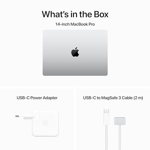Apple 2023 MacBook Pro (de 16 Pulgadas, Chip M3 Pro de Apple con CPU de Doce núcleos y GPU de dieciocho núcleos, 18GB Memoria unificada, 512 GB) Teclado español - Plata