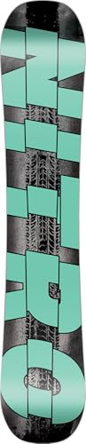 Nitro Tabla de Snowboard para Mujer Beauty BRD '25, Estilo Libre, Doble, Color Verde