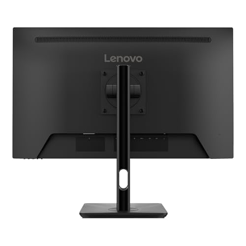 Lenovo N27p - Monitor 27" 4K (IPS, 40Hz, 4ms, 16:9, HDMI, DP, USB-C) Altavoces Integrados, Montaje VESA 100 mm, Soporte con Inclinación, Giro, Pivote y Ajuste de Altura - Negro