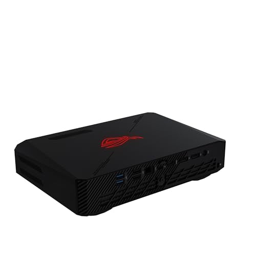 ASUS ROG NUC - Ordenador de sobremesa (Intel Core Ultra 9 185H, GeForce RTX4070, 32GB RAM DDR5, 1TB SSD, Windows 11 Home, no Incluye Cable de alimentación)