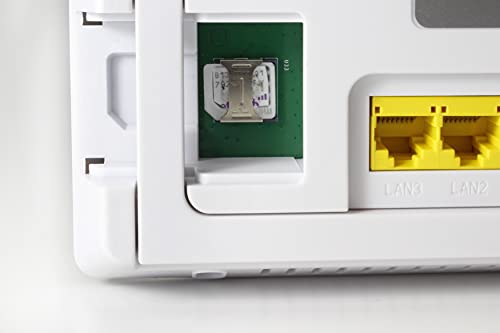 XORO MLT 500 - Sistema de Antena WiFi 4G LTE para caravanas y autocaravanas, función de Punto de Acceso WiFi, Tarjeta SIM en el Router, Interfaz Web, Incluye Cable