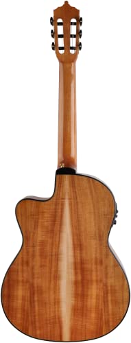 ARTESANO Guitarra de concierto, Nuevo Koa Cut, eSonido Preamplificador