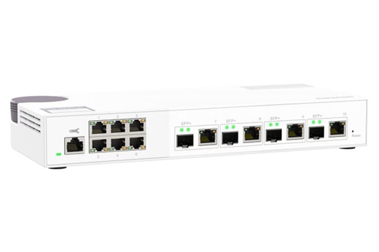 QNAP QSW-M2106-4C 6p 2.5Gbps 4p 10Gbps SFP+