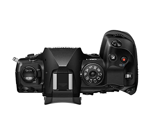 OM SYSTEM OM-1: cámara de Sistema Micro Four Thirds, Sensor Live Moc BSI apilado de 20 MP, AF de 1053 Puntos de Tipo Cruzado y estabilización de 5 Ejes