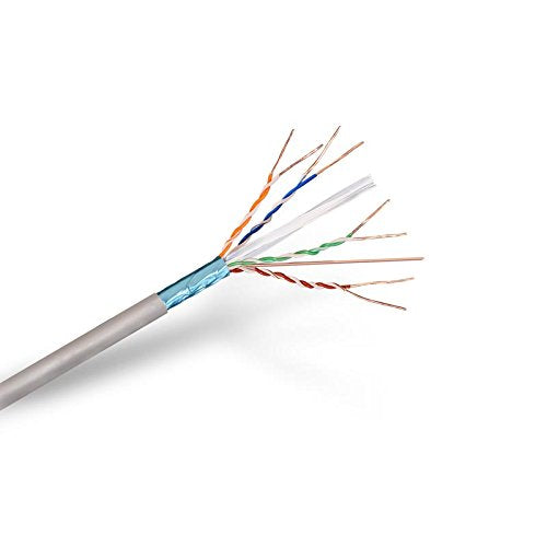 Monkey Ladder Cable de Red Ethernet rigido RJ45 Cat.6 FTP AWG24, rigido, Gris, Bobina de 305mts