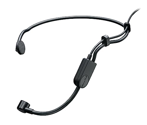 Micrófono inalámbrico Shure BLX1288/P31 - Adecuado para iglesias, karaoke, escenarios y voces - Batería de 14 horas, alcance de 100m - micrófonos de mano y diadema, receptor de doble canal - Banda S8