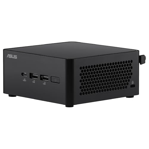 ASUS NUC 14 Pro - Ordenador de sobremesa (Intel Core Ultra 5 125H, Intel ARC Graphics, 16GB RAM DDR5, 512GB SSD, Windows 11 Pro), Tall, Cable EU, MTL-H 28W (U5 125H)
