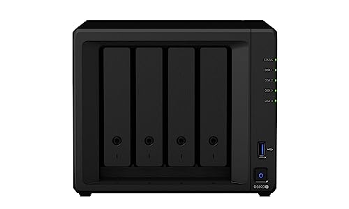 Almacenamiento en Red NAS Synology DS923+ Dual Core Negro