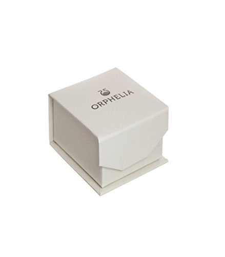 Orphelia Mujer 18 k (750) oro blanco redondo blanco diamante