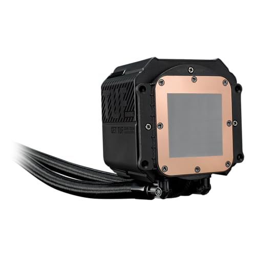 ASUS TUF Gaming LC III 360 ARGB - Refrigerador líquido para CPU todo en uno (ventilador triple integrado preinstalado, mangueras de 400 mm, Intel LGA 1851, 1700, 1200 y AMD AM5, AM4, iluminación Aura