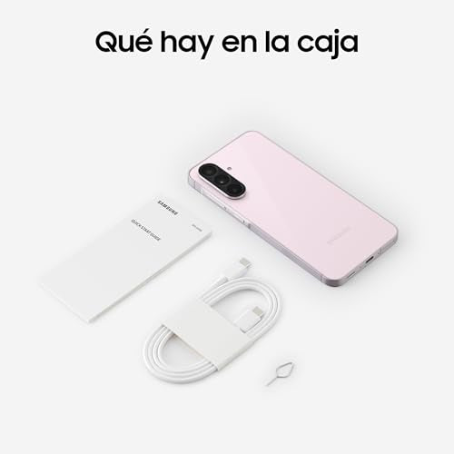 Samsung Galaxy A56 5G 256GB, Teléfono Móvil, 8GB RAM, 50MP Cámara, Rosa, Garantía del Fabricante 3 Años + 1 Año Extra