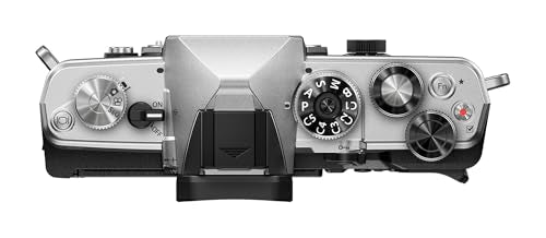 OM SYSTEM OM-3 Cámara del Sistema Micro Cuatro Tercios, Sensor apilado BSI de 20 MP, estabilización de Imagen de 5 Ejes, Plata