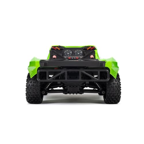 ARRMA Fury Mega 550 2WD Coche teledirigido 1/10 Short Course Truck, más de 30 km/h, actualizable, Incluye Accesorios, Verde ARA3221T1