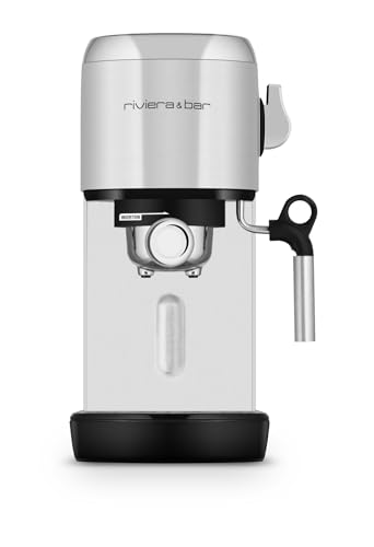 Riviera-et-Bar - Máquina de espresso compacta (acero inoxidable, BCE350)