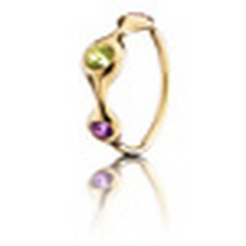Pandora 970113MX2-58 - Anillo de oro amarillo de 18 quilates, talla 18 (18,47 mm)