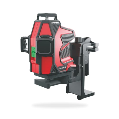CONDTROL - Láser Línea OMNILINER G3D KIT Verde + Soporte de Pared - Alcance de Nivel 40m - 3 Líneas - 2 Modos - Bluetooth - Garantía 2+1 Años - Se entrega con Accesorios