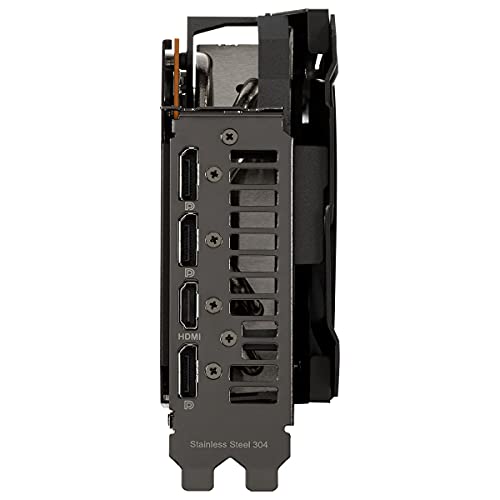 ASUS TUF Gaming AMD Radeon RX 6700 XT OC Edition - Tarjeta gráfica (AMD RDNA 2, PCIe 4.0, 12 GB GDDR6, HDMI 2.1, DisplayPort 1.4a, Doble rodamiento de Bolas, Cubierta de Aluminio)