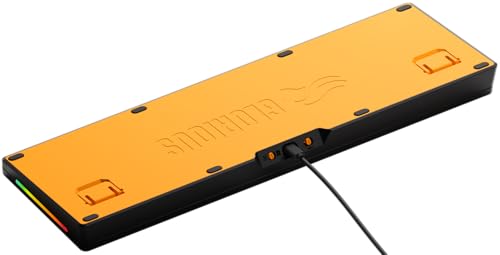 Glorious Gaming GMMK 3 anpassat mekaniskt gamingtangentbord, 100% fullstorlek, modulärt packningssystem, doubleshot PBT, aluminiumplatta, utbytbara 3- Och 5-stiftsbrytare, USA QWERTY - Svart