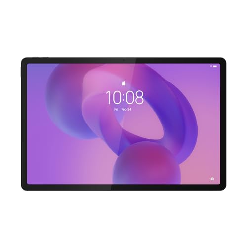 Lenovo Idea Tab Pro – Tablet 12.7" 3K (MediaTek Dimensity 8300, 8 GB RAM, 256 GB UFS 4.0, 144 Hz, Wi-Fi 6E, Bluetooth 5.3, Android 14) Gris, Incluye Teclado + Pen
