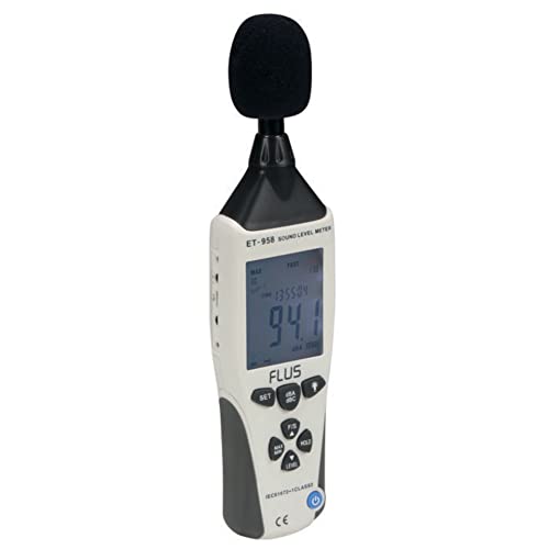 Velleman Medidor de nivel de sonido profesional, datalogger, interfaz USB, 262144 lecturas, Windows OS