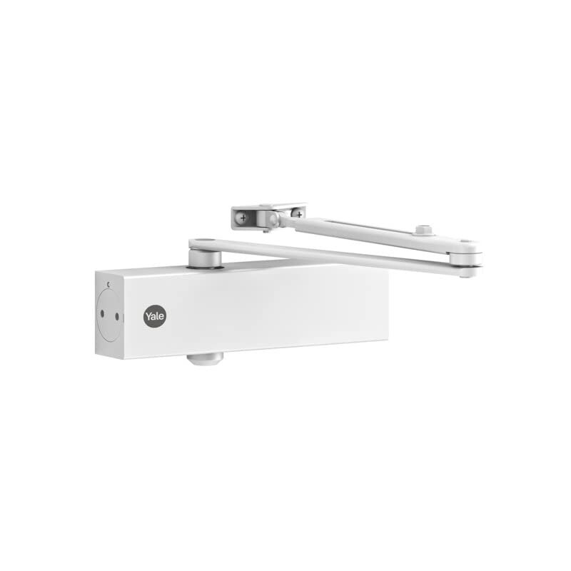 Yale 5500-0004-50 Cierrapuerta Para Puertas Con Brazo Retenedor Blanco Serie 5500 Cuerpo + Brazo Retenedor Caja