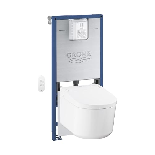 Grohe Pack 4 en 1 para WC suspendido Rapid SLX, bastidor 1,13 m, 36509SH0
