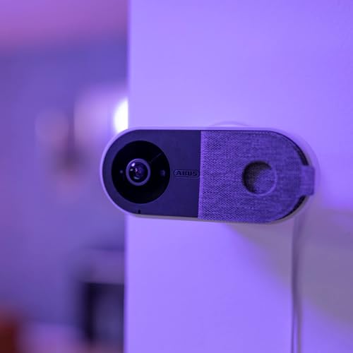 ABUS PPIC31020 Cámara WLAN de privacidad para interiores con modo de privacidad, ángulo de visión de 180 grados y detección de movimiento - Sterung per App - 91237