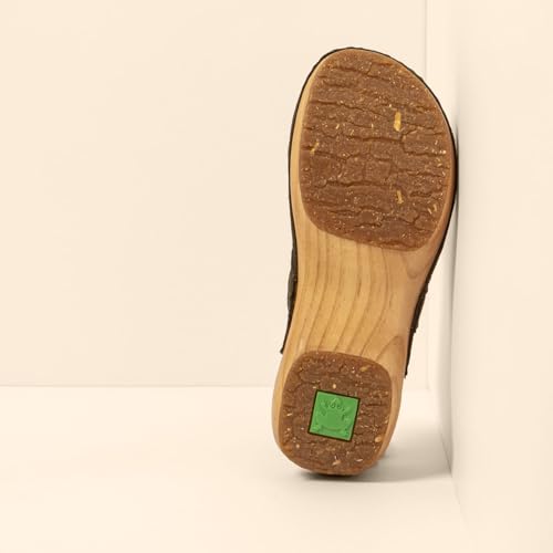 El Naturalista N5834 SHOKUNIN, Sandalias Planas Mujer, Forest, 36 EU Ancho