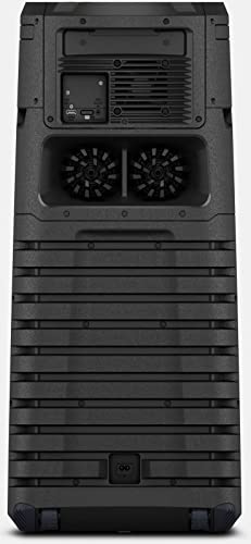 Sony MHC-V43D Party Speaker - Sistema de Audio de Alta Potencia Bluetooth con Sonido de Fiesta omnidireccional e iluminación Multicolor