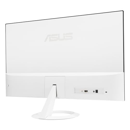 ASUS VZ27EHF-W Eye Care Monitor Gaming 27 pulgadas (IPS, Full HD, sin marcos, 100 Hz, sincronización adaptativa, 1 ms MPRT, HDMI, luz azul baja, sin parpadeos, montaje en pared)
