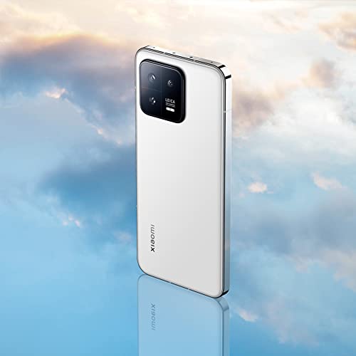 Xiaomi 13 5G - Smartphone de 12+256GB, Pantalla de 6.36” AMOLED de 120Hz, Snapdragon 8 Gen 2, Cámara Leica de 50MP, Carga de 67W, 4500mAh, Blanco (Versión ES + 3 años de garantía)