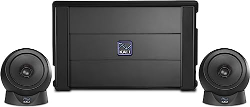 Kali Audio IN-UNF, Ultra Nearfield Monitoring System, Nuevo Sistema de Altavoces, entornos de sobremesa, Dimensiones del subwoofer: 49,4 x 15,8 x 13,3 cm, Negro.