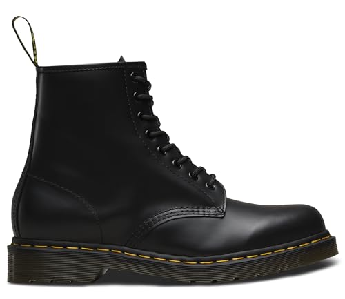 Dr. Martens, bovver, winter boots Unisex adulto, black, 44 EU