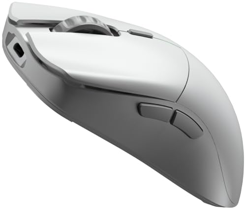 Glorious Gaming Series 2 Pro Ratón Gaming inalámbrico - Compacto, superligero 55 g, sondeo de 8K, Sensor de 26K, switches ópticos, e-Sports, PC Gaming, Agarre de Garra, Juegos FPS - Blanco
