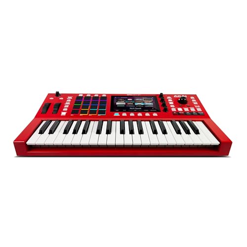 AKAI Professional MPC Key 37 - Centro de producción autónomo caja de ritmos, teclado MIDI, sintetizador con wifi, Bluetooth, pantalla táctil, plugins