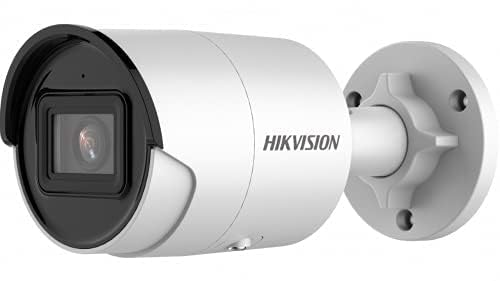Hikvision Cámara de vigilancia Bullet DS-2CD2086G2-I(2,8 mm)(C) con 8 megapíxeles, hasta 40 m de iluminación, cámara de vigilancia Profesional, cámara Acusense con Filtro de Alarma Falsa