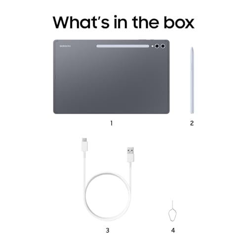 Samsung Galaxy Tab S10 Ultra AI Tablet Android, 12 GB de RAM, 1 TB de memoria, pantalla AMOLED, revestimiento antirreflectante, incluye S Pen, WiFi, Moonstone Gray, 36 meses de garantía del fabricante