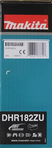 Makita Martillo combinado de batería DHR182ZU (sin batería, sin cargador, sin extracción de polvo)