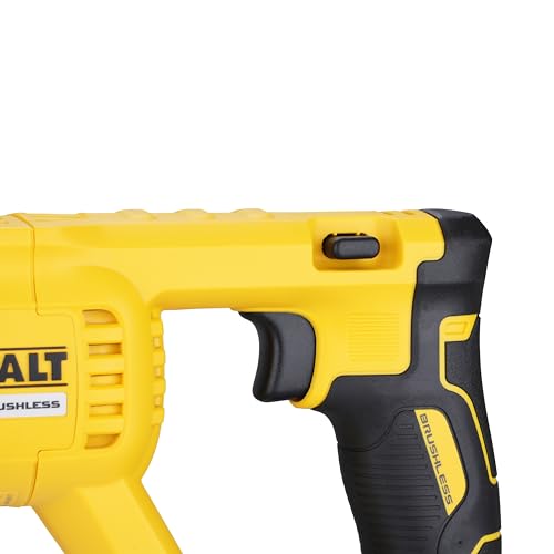 DEWALT DCH133N-XJ - Martillo perforador inalámbrico 18 V, con tecnología XR, SDS plus, potencia de 18V, 2.6J de energía de impacto, Vibración 6.6m/s², sin batería ni cargador