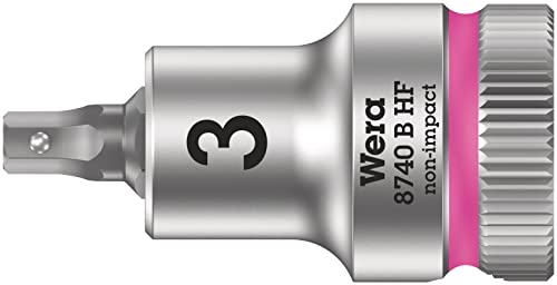 Wera - 05003536001 - Juego de carracas, 8100 SB Juego de carracas All-in Zyklop Speed, con arrastre de 3/8", 35 piezas