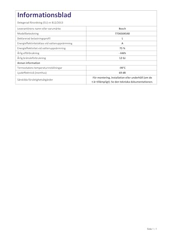 Bosch 7736504548 Calentador de Agua Hydrobattery Metano Habitación Abierta, Color Blanco